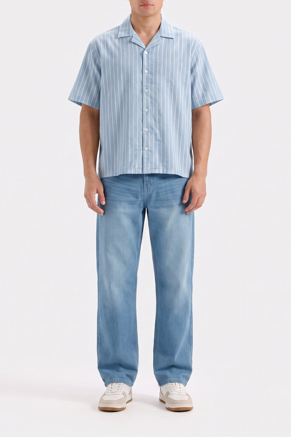 STRIPED JACQUARD SHIRT