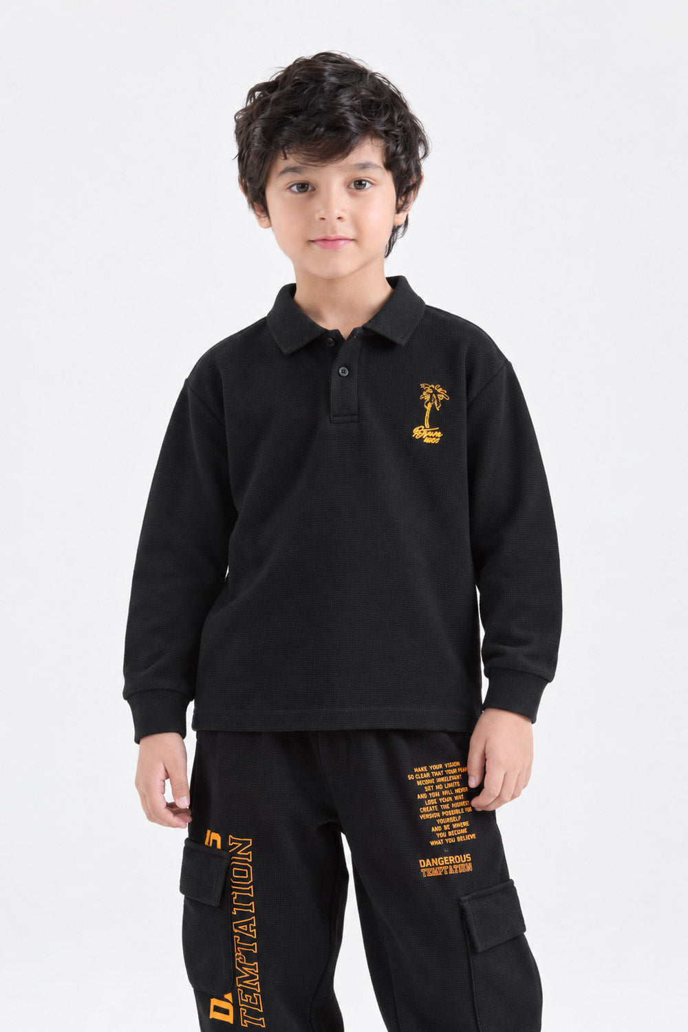 BOXY FIT POLO SHIRT