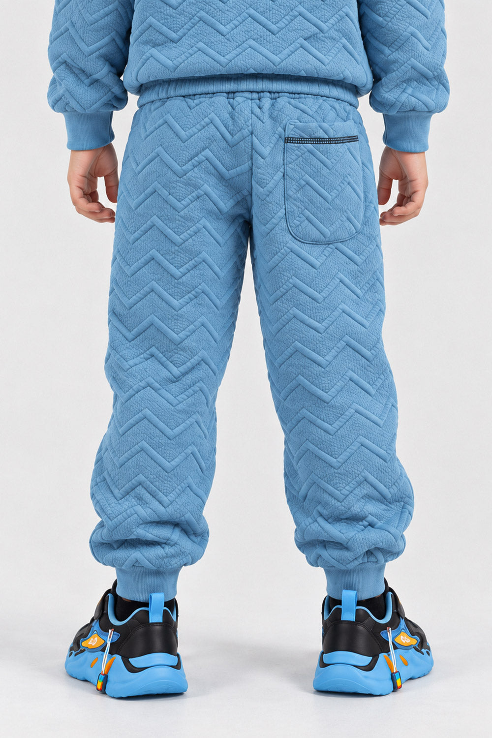 JACQUARD BAGGY FIT TROUSER