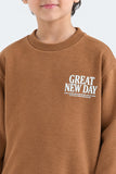BOYS TERRY SWEARTSHIRT