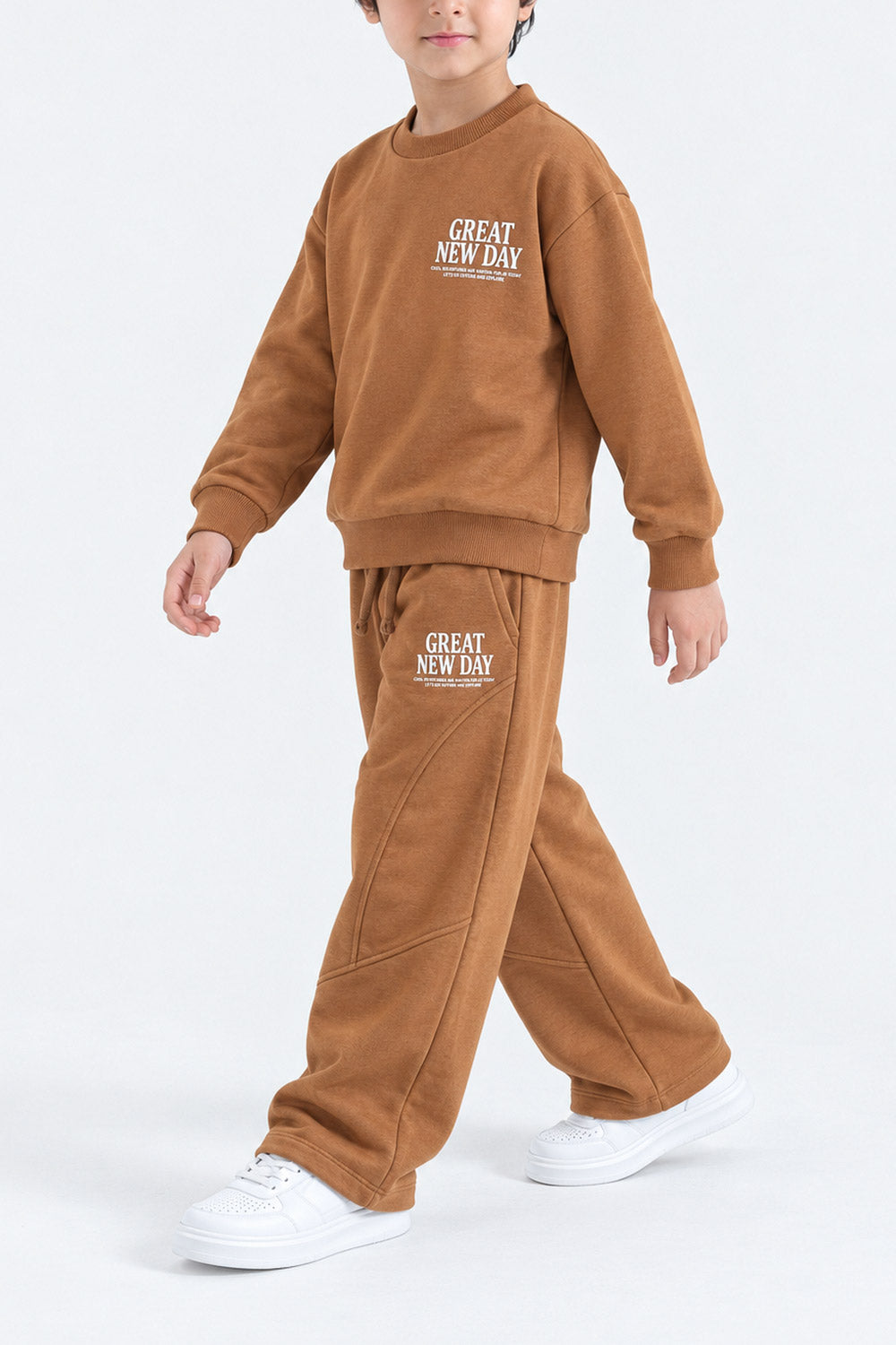BOYS TERRY SWEARTSHIRT