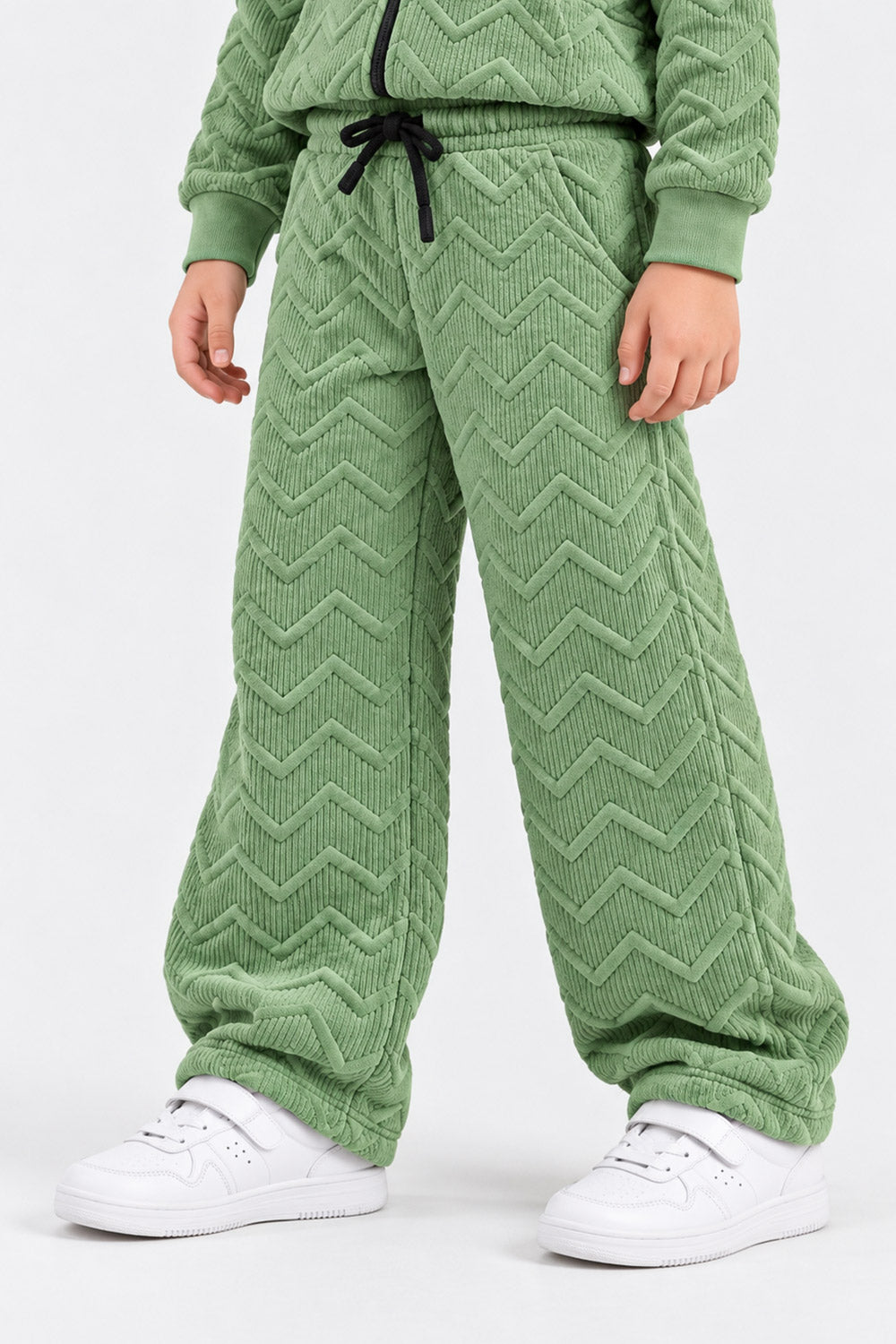 JACQUARD BAGGY FIT TROUSER