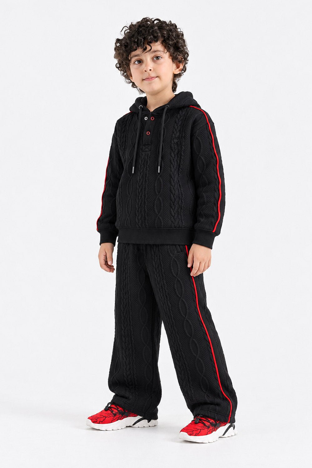 JACQUARD HOODIE & TROUSER