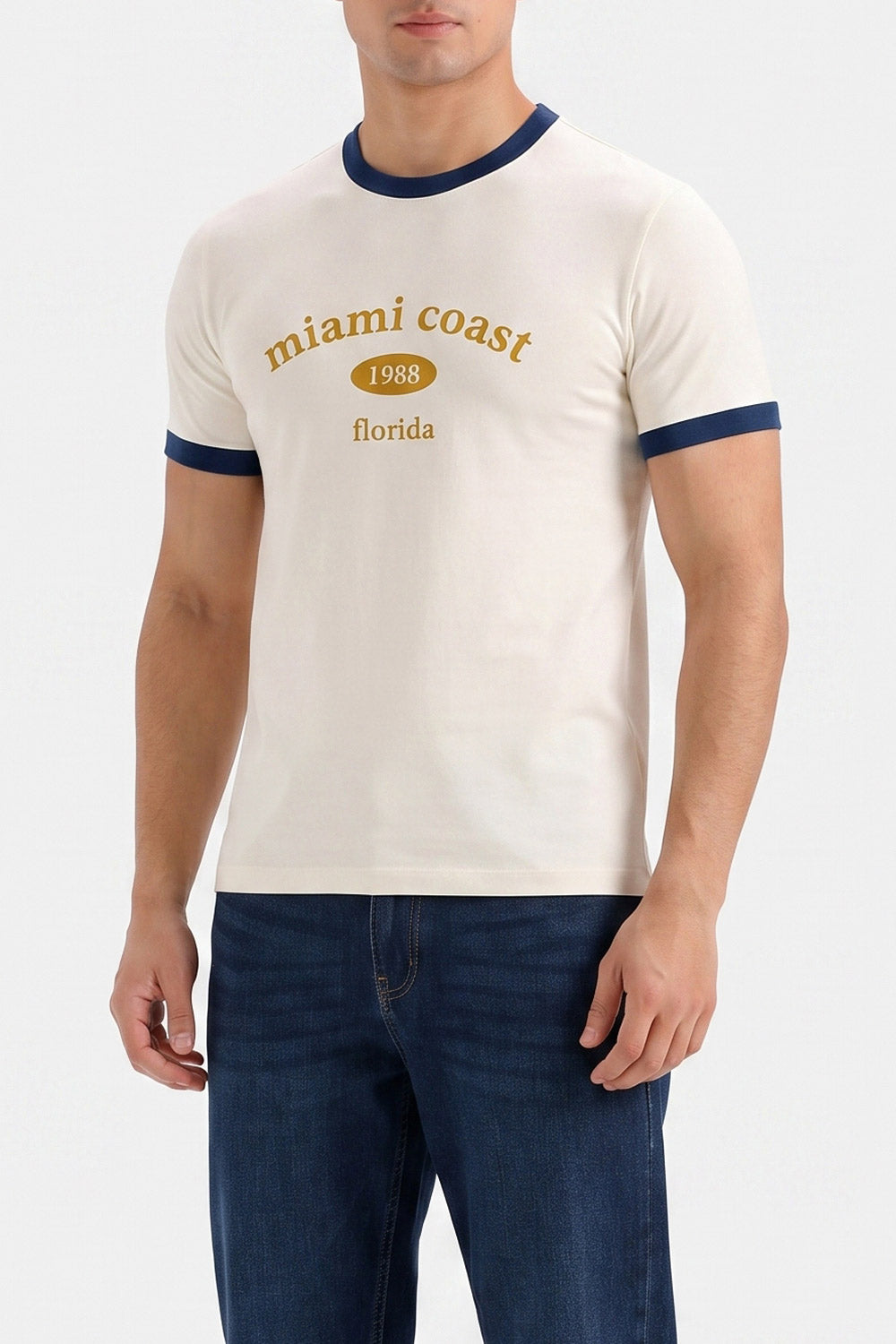 SLIM CROPPED GRAPHIC T-SHIRT
