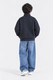 MOCK NECK ZIPPER