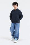 MOCK NECK ZIPPER