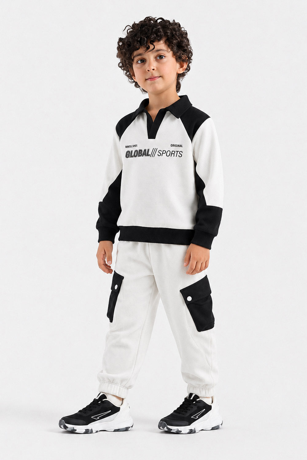 COLOR BLOCK POLO