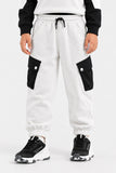 COLOR BLOCK POLO & TROUSER