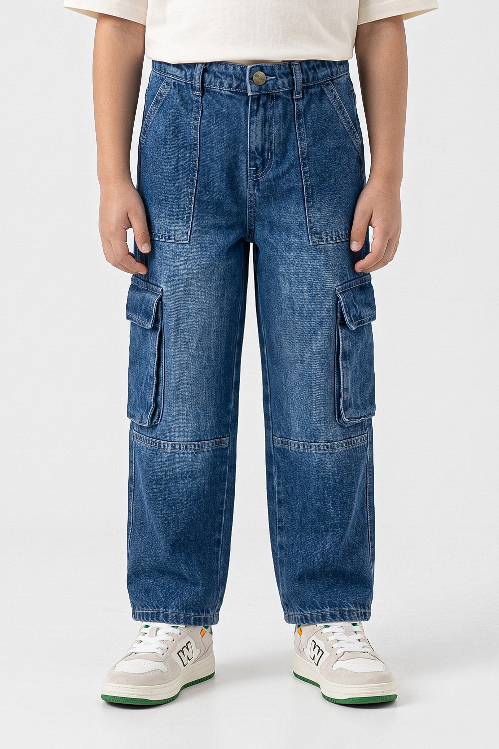 BOYS DENIM CARGO