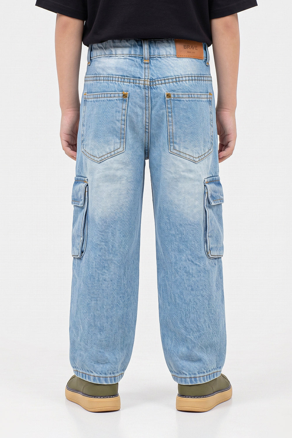 BOYS DENIM CARGO