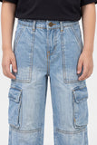 BOYS DENIM CARGO