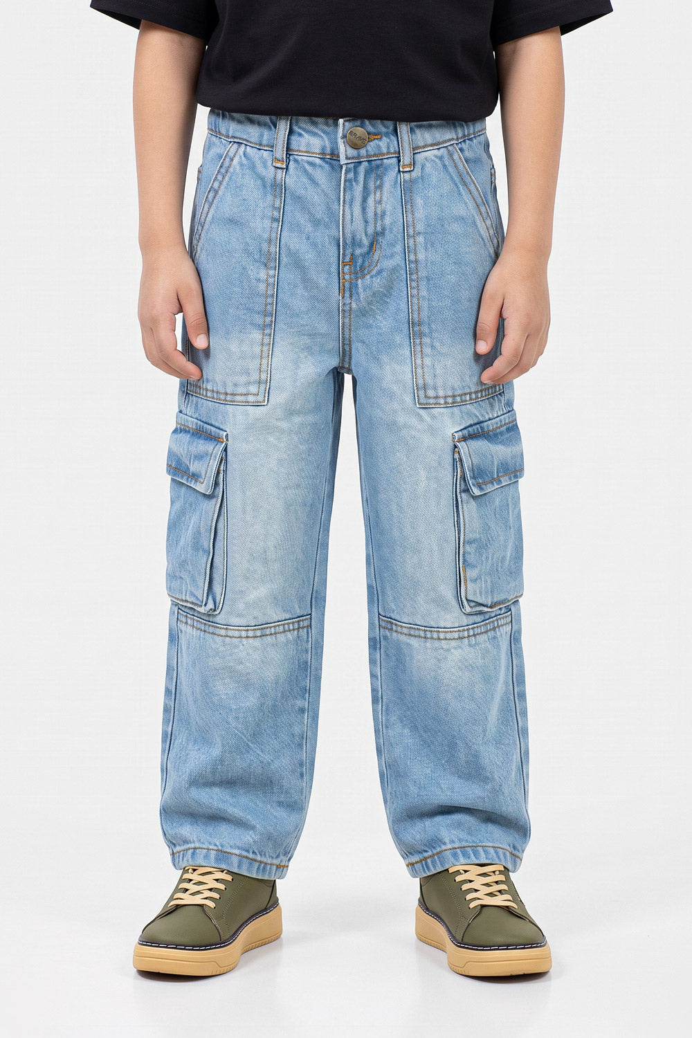 BOYS DENIM CARGO