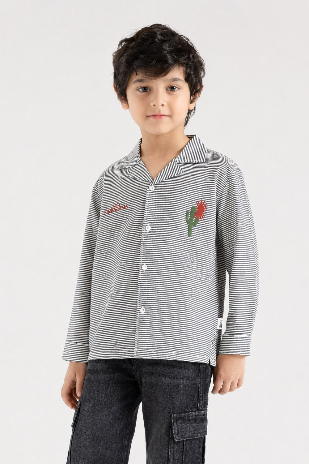 STRIPER PRINTED SHIRT