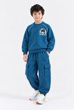 GRAPHIC SWEATSHIRT & TROUSER