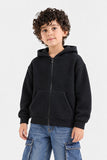 BOXY FIT ZIPPER HOODIE