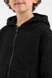 BOXY FIT ZIPPER HOODIE