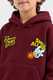 BOXY FIT GRAPHIC HOODIE