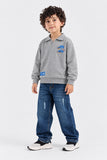 COLLAR SWEATSHIRT
