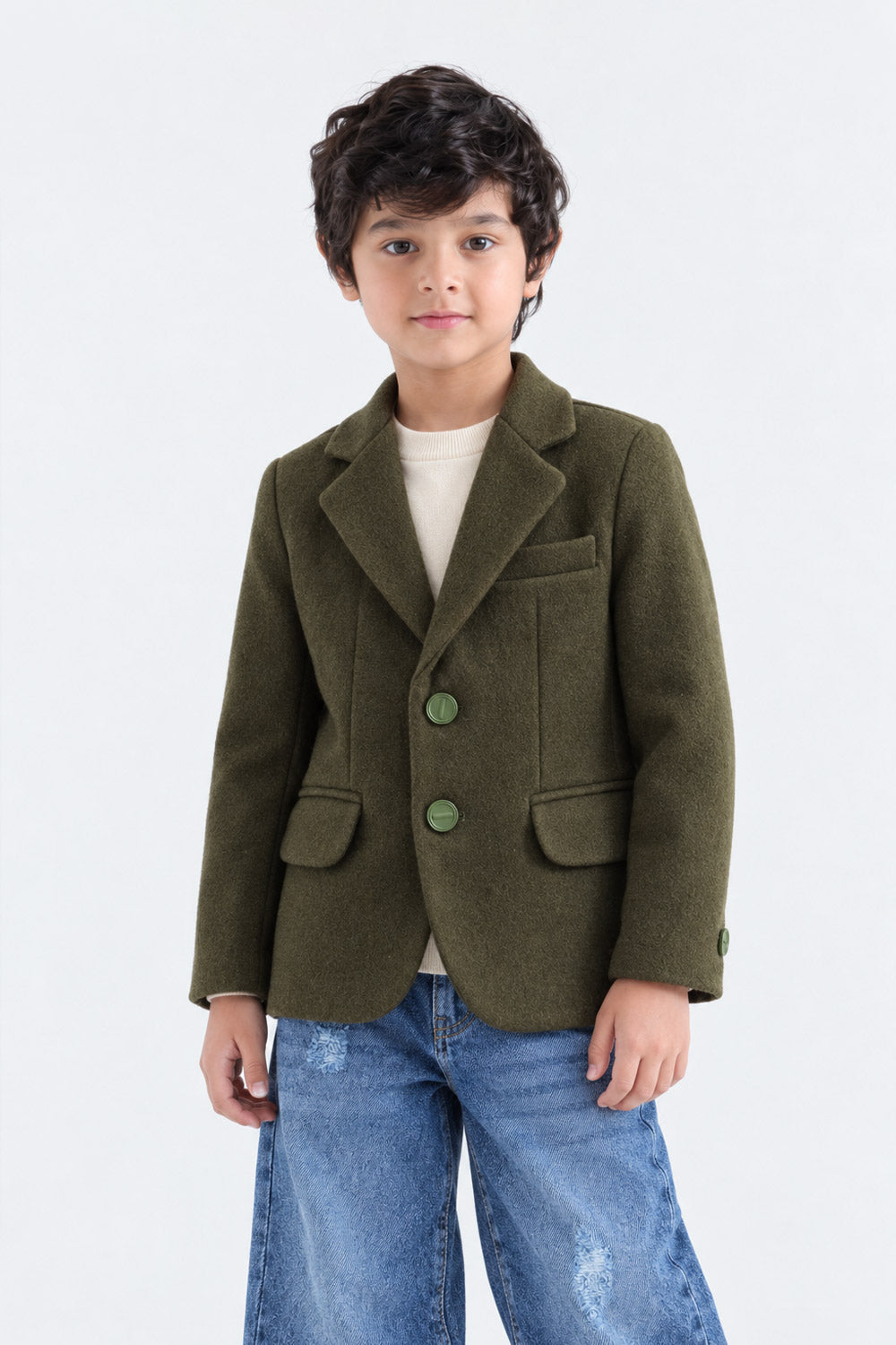 TAILORED WOOL BLAZER