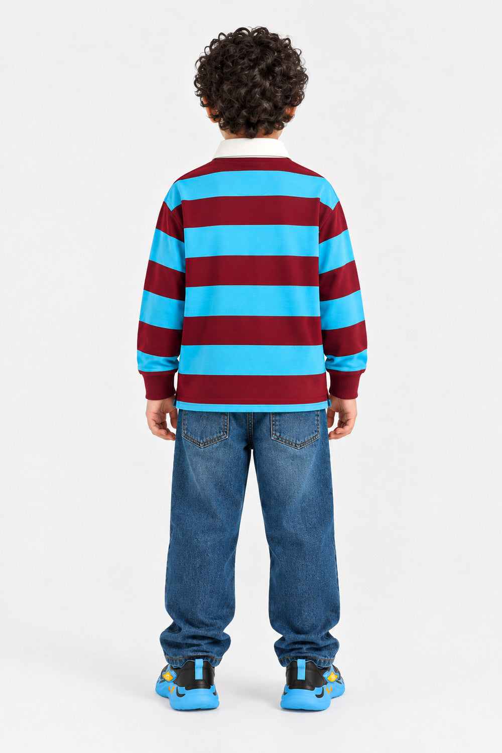 YARN DYED POLO SHIRT