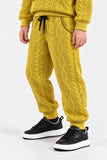 JACQUARD BAGGY FIT TROUSER