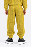 JACQUARD BAGGY FIT TROUSER