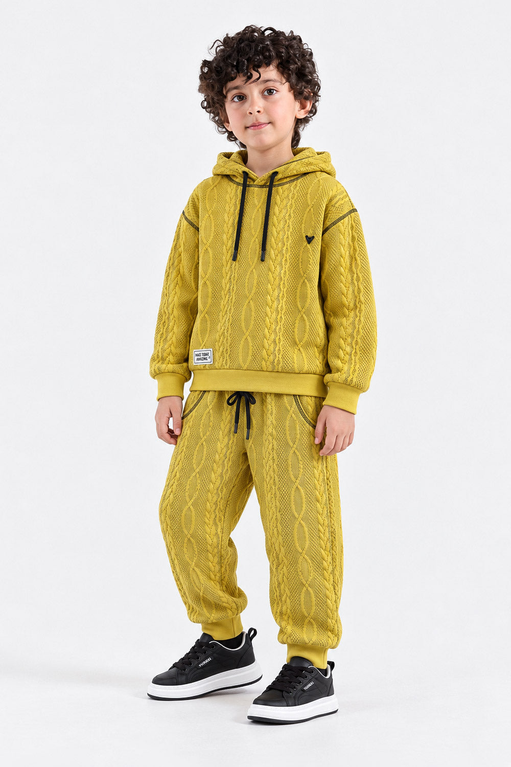 JACQUARD HOODIE & TROUSER