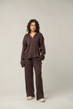 Ribbed Quarter-Zip CO-ORD Set
