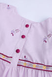 Girls' Floral Embroidered Set