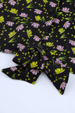 Girls’ Floral Print Knot-Front Co-Ord Set