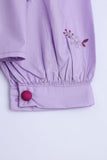 Girls' Floral Embroidered Set