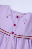 Girls' Floral Embroidered Set