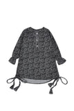 Girls’ Monochrome Abstract Print Co-Ord Set