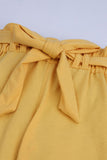 Girls' Paperbag Waist Trouser