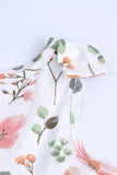 Girls' Floral Jersey Frock