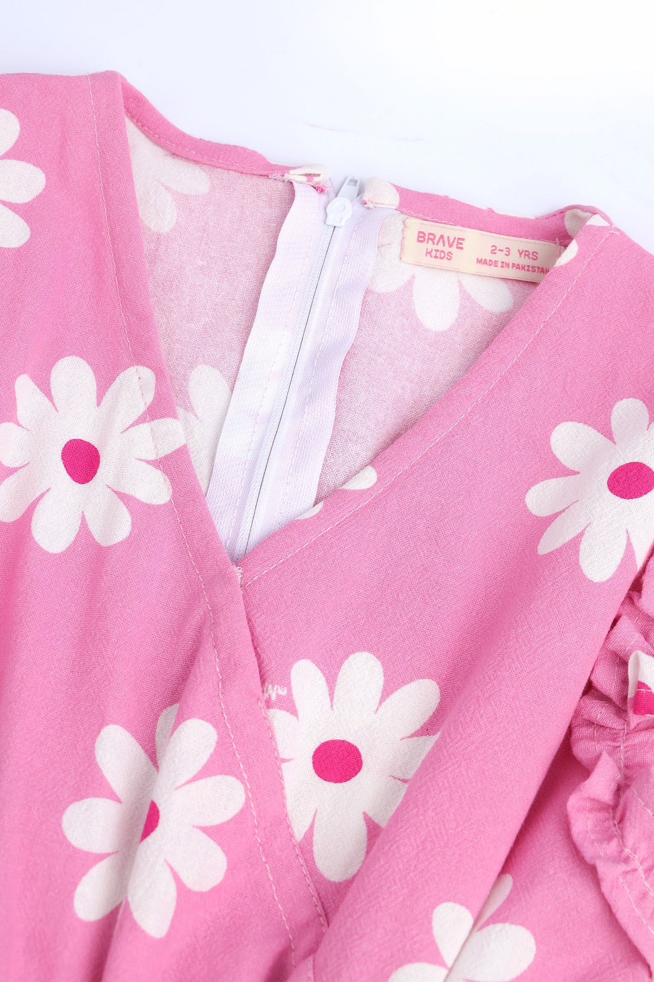 Girls' All-Over Daisy Printed Jumpsuit