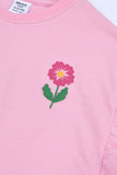 Girls' Ruffled Floral Tee