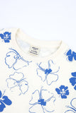 Girls’ All-Over Hibiscus Printed Tee