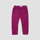 Magenta Jogger Pant