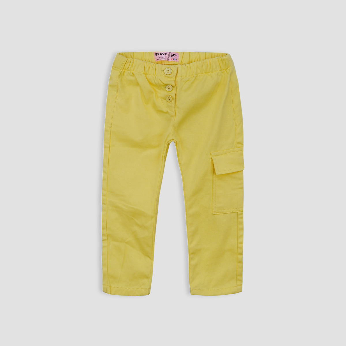Yellow Cargo Pant