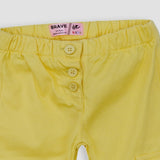 Yellow Cargo Pant