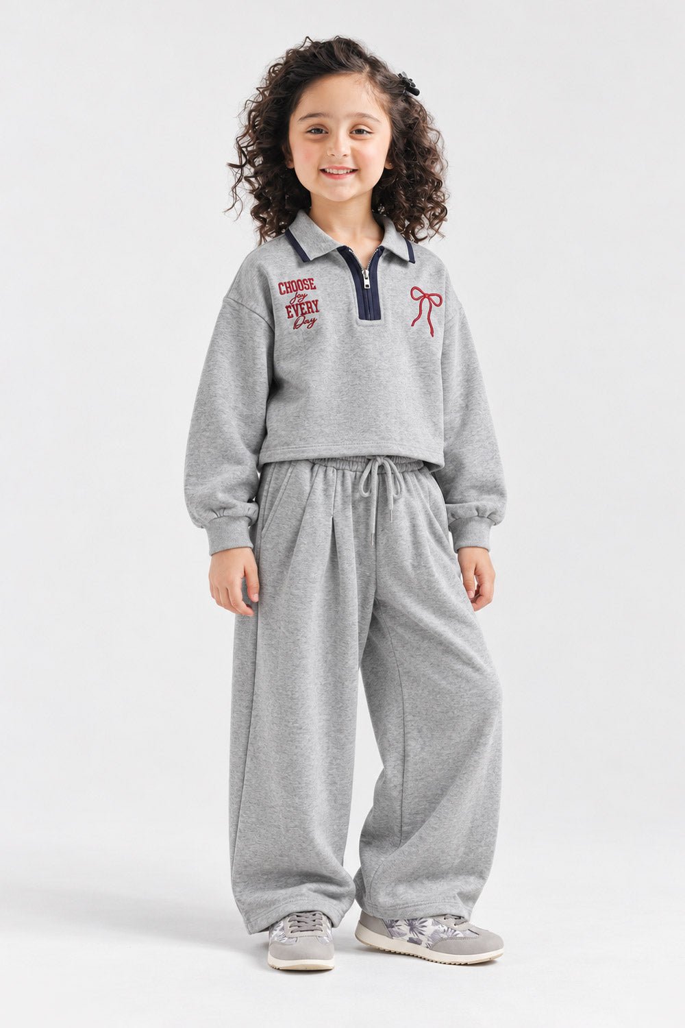 GIRLS BOXY FIT POLO