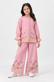 GIRLS EMBROIDERED  CO-ORD SET