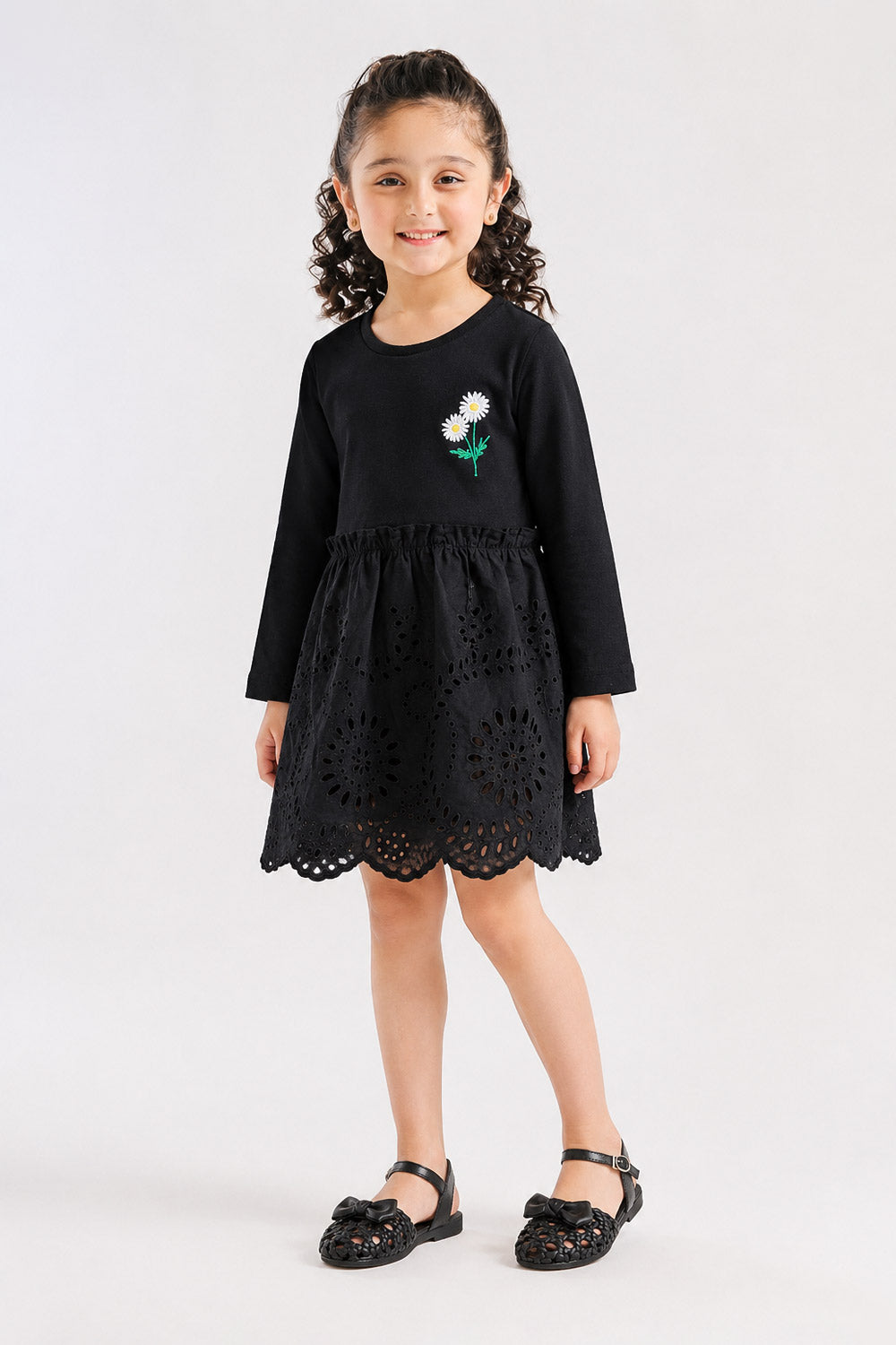 EMBROIDERED DRESS