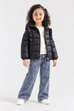 RUFFLE PUFFER JACKET