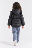 RUFFLE PUFFER JACKET