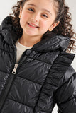 RUFFLE PUFFER JACKET