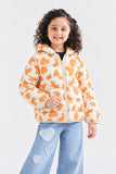 PRINTED PUFFER JACKET