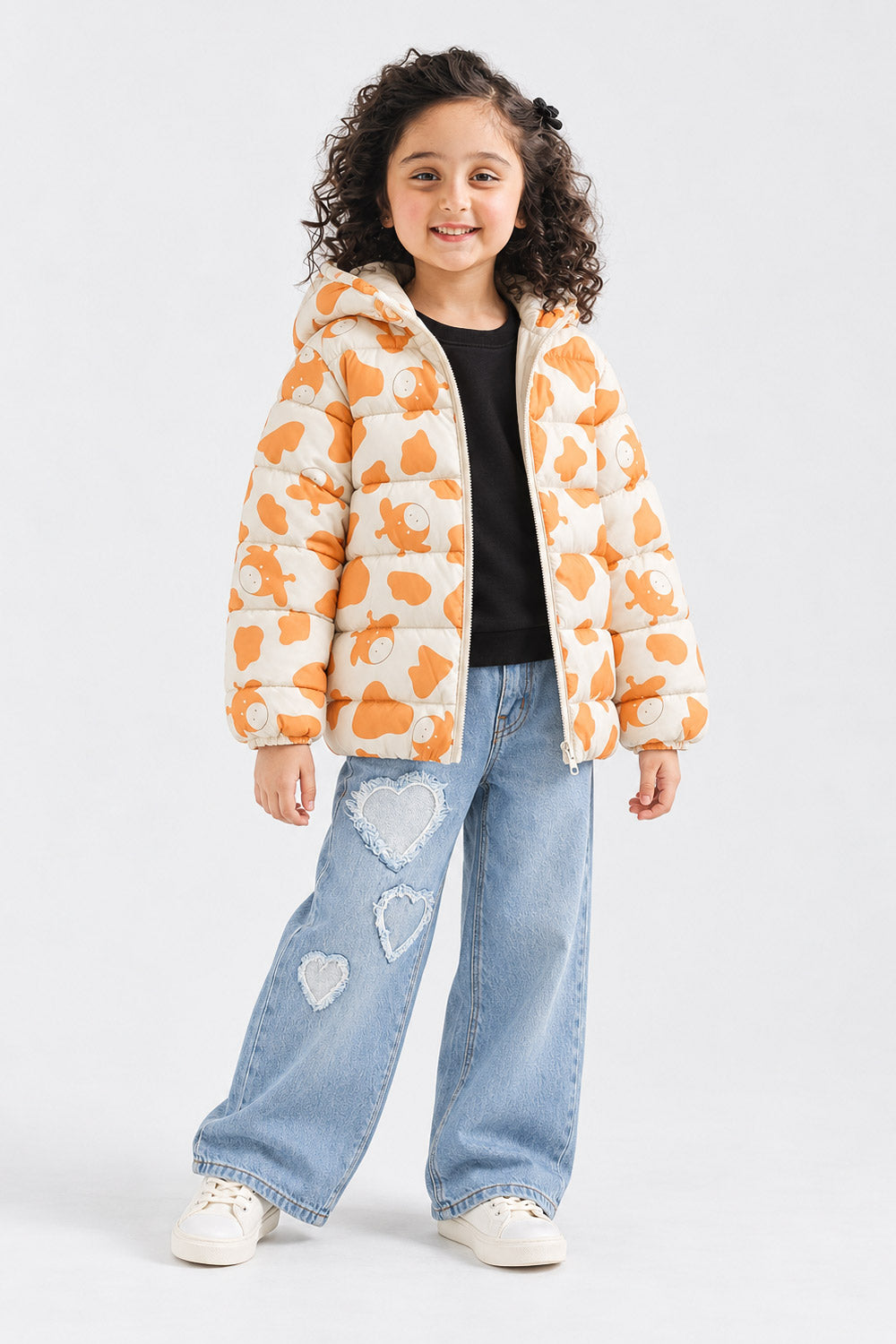 PRINTED PUFFER JACKET