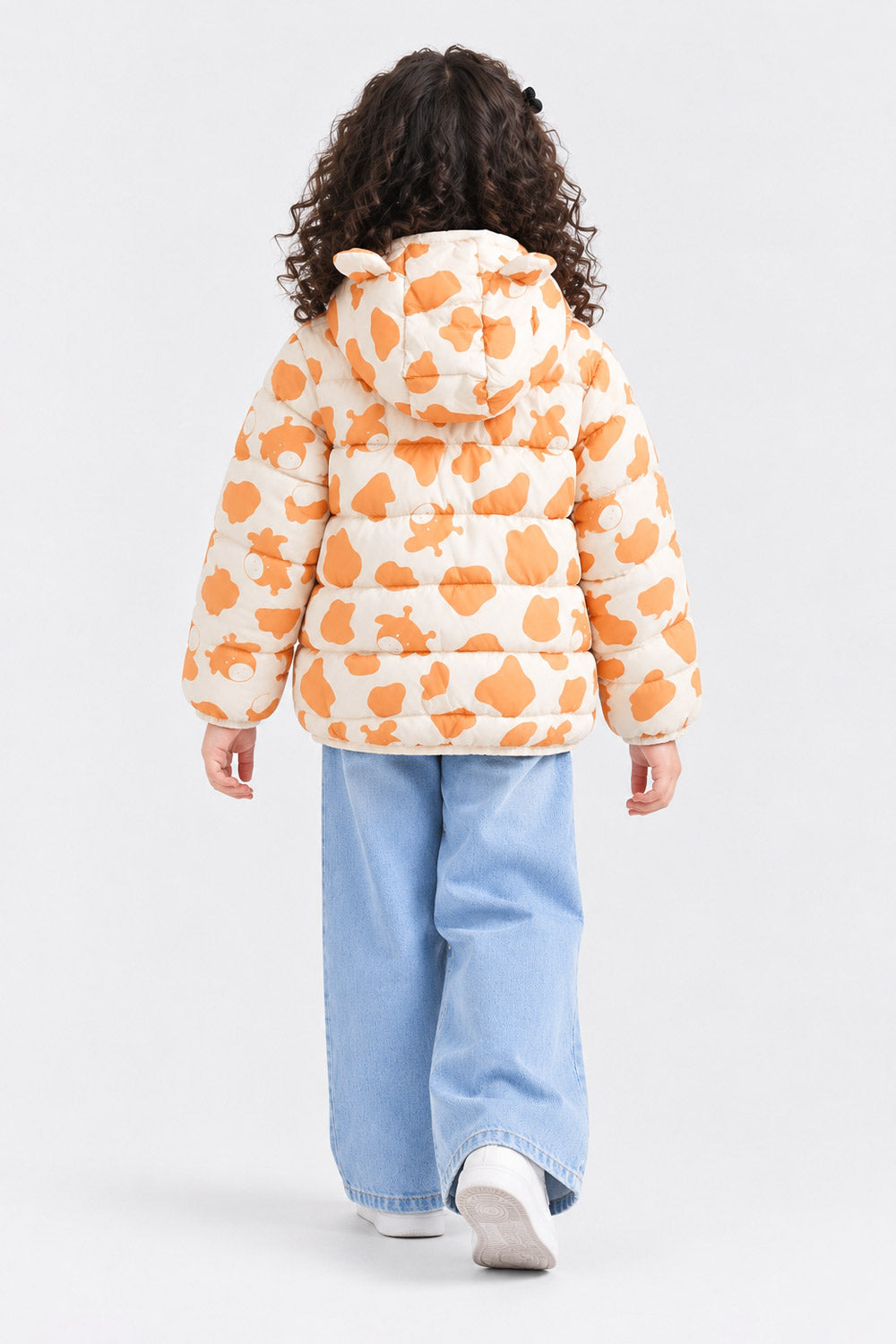 PRINTED PUFFER JACKET